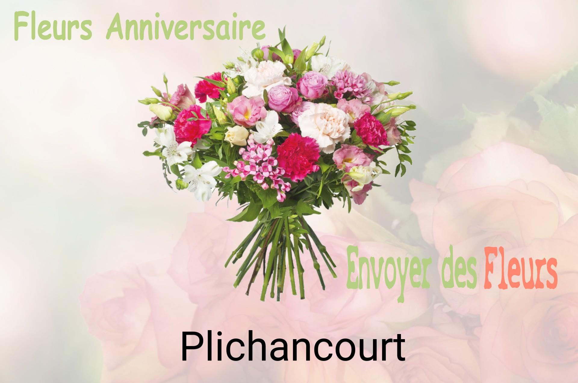 Bouquet de fleurs d’anniversaire livré à Plichancourt